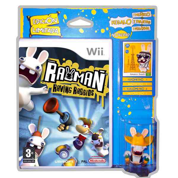 Rayman Raving Rabbinds   1 Toys Wii